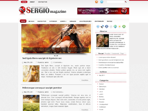 Free WordPress Theme – Sergio
