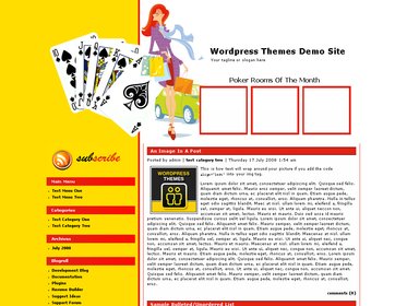 Online Casino Template 332