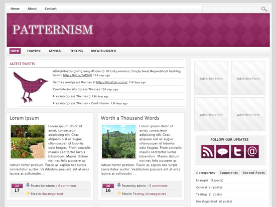Patternism WordPress Theme