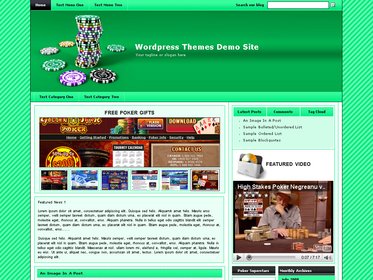 Online Casino Template 356