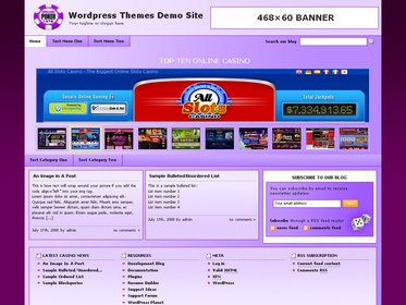 Online Casino Template 357