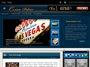 Free WordPress Theme – Casinopalace