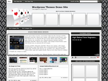 Online Casino Template 385