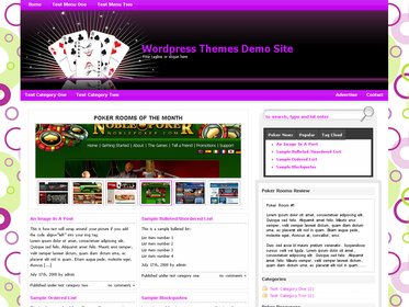 Online Casino Template 391
