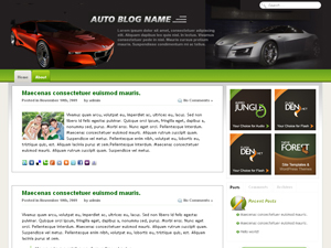 Automotive WordPress Theme – AutoLust