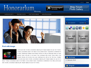 Free WordPress Theme – Honorarlum Mag