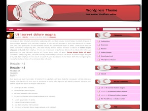 Baseballish Theme WordPress