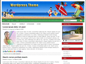 Free WordPress Theme – Happybeach
