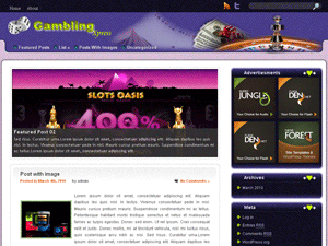 Free WordPress Theme – Gamblingxpress