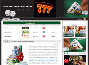 Casino WordPress Theme – WPG116