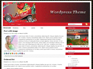 Free WordPress Theme – Redcarlust