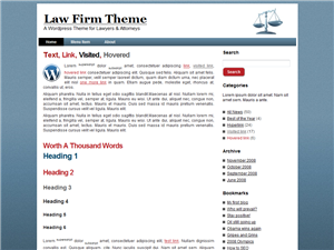 Law Firm Theme