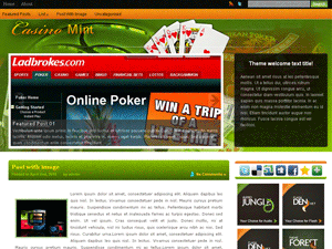 Free WordPress Theme – CasinoMint