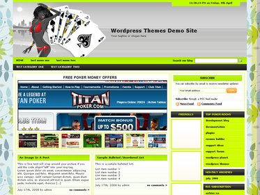 Online Casino Template 469