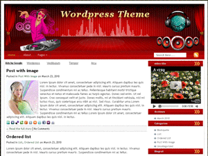 Free WordPress Theme – DJHarmony