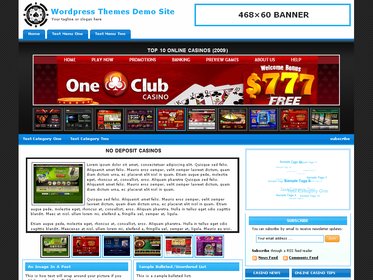 Online Casino Template 476