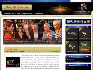 Free WordPress Theme – Majestic-casino