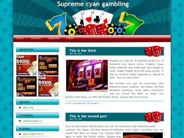 Supreme Cyan Gambling