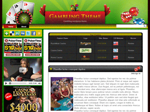 Casino WordPress Theme – wpg129