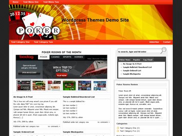 Online Casino Template 516