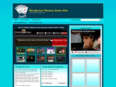 Online Casino Template 518