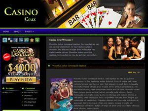 Casino WordPress Theme – wpg133