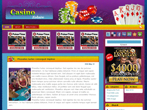 Casino WordPress Theme – wpg134