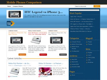 Mobile Phones Comparison