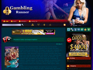 Casino WordPress Theme – wpg135