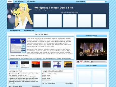 Music WordPress Theme 1