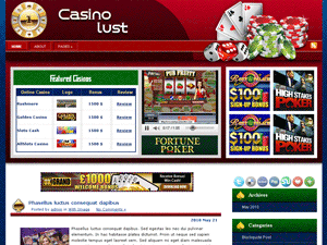 Casino WordPress Theme – wpg136