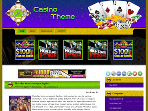Casino WordPress Theme – wpg137
