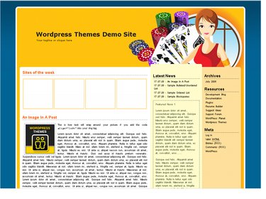 Online Casino Template 553