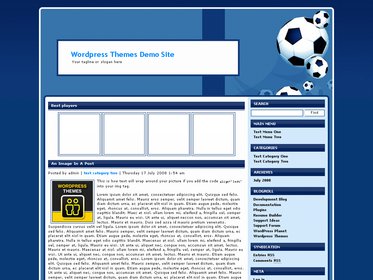 Football WordPress Theme 10