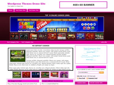 Online Casino Template 574