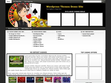 Online Casino Template 649