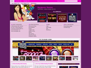 Online Casino Template 699