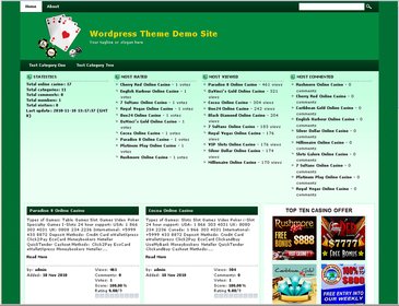 Online Casino Template 806