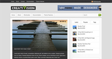 Creativision WordPress theme