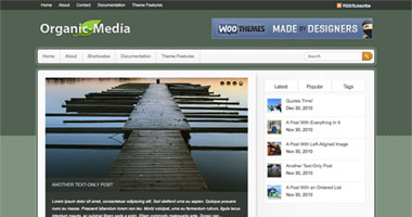 Organic-Media WordPress theme