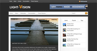 Light-Vision WordPress theme