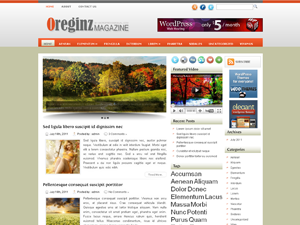 Free WordPress Theme – Orenginz