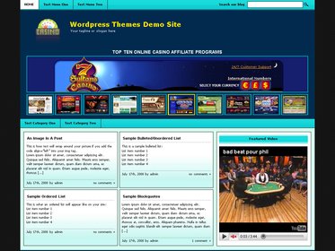 Online Casino Template 509