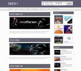 Ouch WordPress Theme