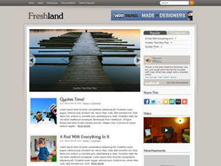 Freshland WordPress Theme