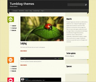 Ubert – Tumblog Theme