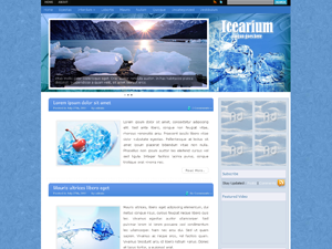 Free WordPress Theme – Icearium