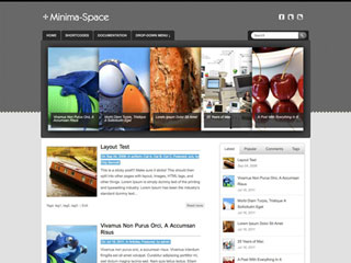 Minima-Space WordPress Theme