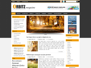 Free WordPress Theme – Orbitz