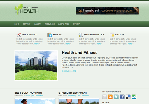 HealthCase WordPress Theme
